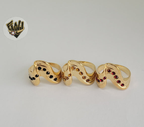 (1-3056-A) Gold Laminate-Ring- BGF - Fantasy World Jewelry