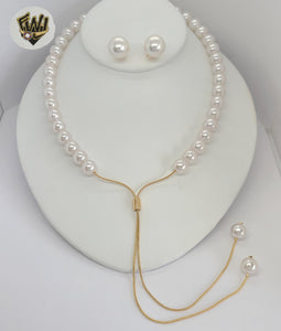 (1-6235) Gold Laminate - Pearl Set - BGF