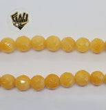 (MBEAD-201) 8mm Faceted Beads - Fantasy World Jewelry