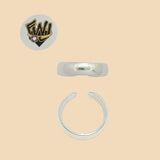 (2-5293) 925 Sterling Silver - Classic Toe Ring - Fantasy World Jewelry