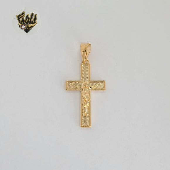 (1-2389-1) Gold Laminate - Cross Pendants - BGF