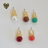 (1-2225) Gold Laminate Pendants - BGO