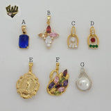 (1-2464) Gold Laminate Pendants - BGO