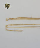 (1-6332) Gold Laminate - Charms Layering Elephants Necklace - BGF