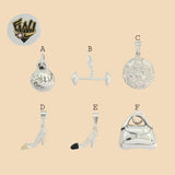 (2-1561) 925 Sterling Silver - Pendants. - Fantasy World Jewelry