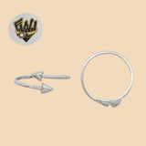 (2-5018) 925 Sterling Silver - Arrow Plain Ring - Fantasy World Jewelry