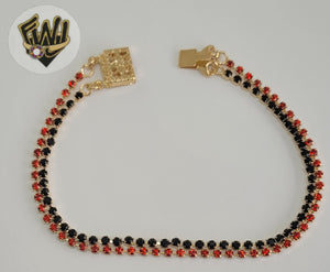 (1-0855-1) Gold Laminate - 3.5mm Alternative Bracelet - 8" - BGF - Fantasy World Jewelry