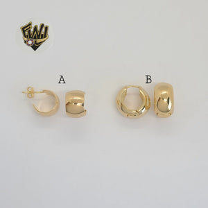 (1-2931) Gold Laminate - Chunky Hoops - BGF