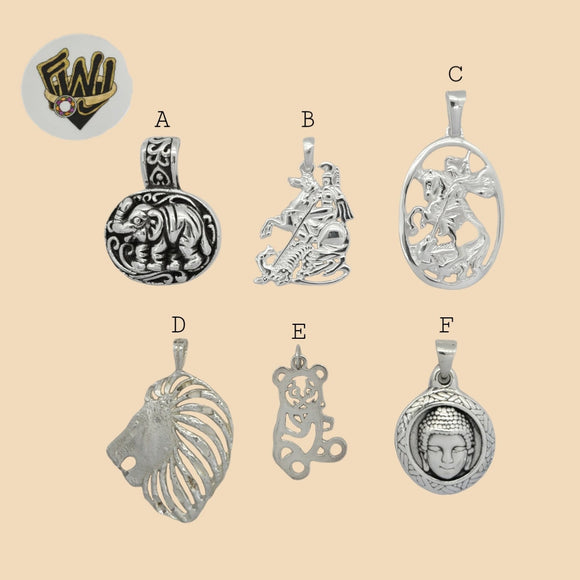 (2-1482) 925 Sterling Silver - Pendants. - Fantasy World Jewelry