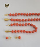 (MSET-10) Gold Laminate - Mallorca Pearls Set - BGF - Fantasy World Jewelry