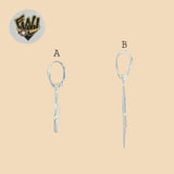 (2-1122) 925 Sterling Silver - Star of David Pendants.