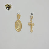 (1-2203) Gold Laminate Pendants - BGF