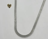 (4-3109) Stainless Steel - 5mm Alternative Link Chain - 24" - Fantasy World Jewelry