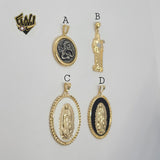 (1-2314) Gold Laminate Pendants - BGF