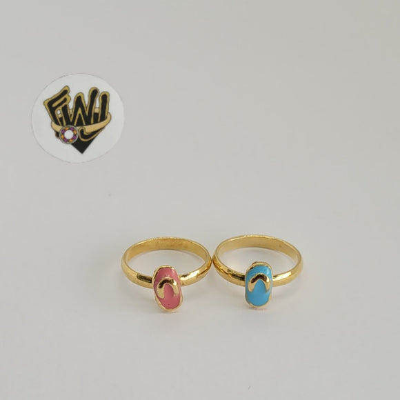 (1-3117-A1) Gold Laminate - Sandal Toe/Child Ring - BGF - Fantasy World Jewelry
