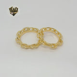 (1-3028) Gold Laminate - Paper Clip Ring - BGF - Fantasy World Jewelry