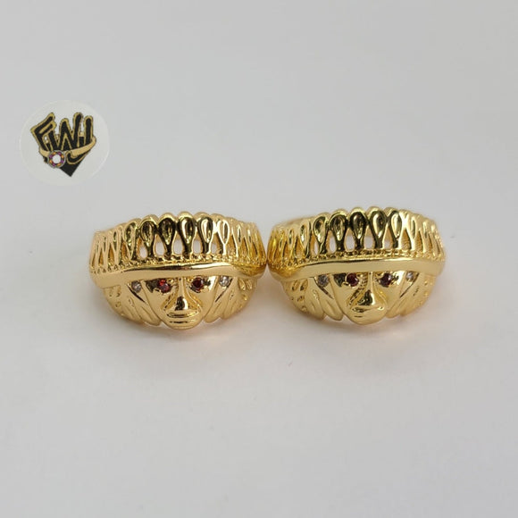 (1-3152-1) Gold Laminate -Indian Men Ring - BGO - Fantasy World Jewelry