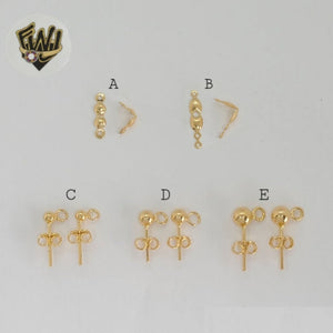 (mfin-01-07) Hallazgos llenos de oro - Fabricación de joyas (docena)