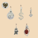 (2-1625) 925 Sterling Silver - Pendants. - Fantasy World Jewelry