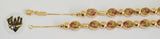 (1-0839) Gold Laminate -8mm Box Chain Bracelet - 7.5" - BGO - Fantasy World Jewelry