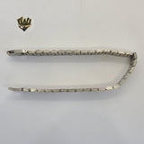 (4-4098) Stainless Steel - 12mm Alternative Link Bracelet - 8" - Fantasy World Jewelry