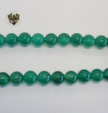 (MBEAD-241-1) 10mm Jade Beads - Fantasy World Jewelry