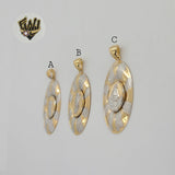 (1-2273) Gold Laminate - Religious Pendants - BGF