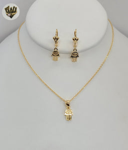 (1-6135) Gold Laminate - Hand Set - BGF - Fantasy World Jewelry