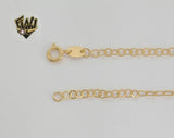(1-1711) Gold Laminate - 3mm Open Link Chain - BGF
