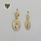 (1-2247-1) Gold Laminate - Three Tones Pendants - BGO