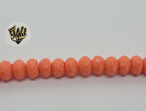 (MBEAD-118) 8mm Coral Beads - Fantasy World Jewelry