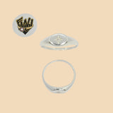 (2-5007) 925 Sterling Silver - Zircon Star Ring - Fantasy World Jewelry
