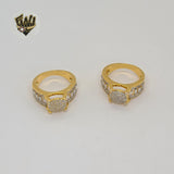 (1-3145) Gold Laminate - Zircon Ring - BGO