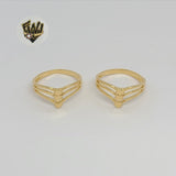 (1-3031) Gold Laminate - Star Ring - BGF - Fantasy World Jewelry