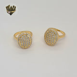 (1-3179-1) Gold Laminate - Zircon Ring - BGO