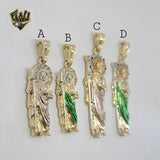 (1-2385-1) Gold Laminate - Saint Jude Pendants - BGO