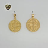 (1-2306) Gold Laminate - Saint Pendants - BGF - Fantasy World Jewelry