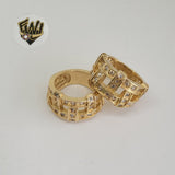 (1-3090-2) Gold Laminate- CZ Ring - BGF - Fantasy World Jewelry