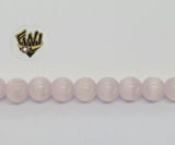 (MBEAD-247) 8mm Ojo De Gato Beads - Fantasy World Jewelry