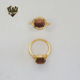 (1-3109) Gold Laminate - Venturina Ring - BGO