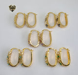 (1-2961) Gold Laminate Hoops - BGO - Fantasy World Jewelry