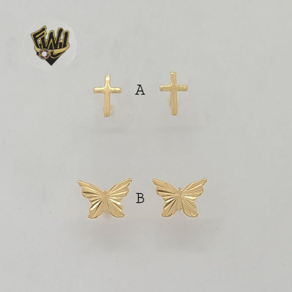 (1-1127-1) Laminado de Oro - Aretes - BGF