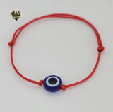 (MBRA-20) Fashion Adjustable Red String Bracelet - Fantasy World Jewelry