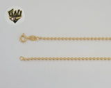 (1-1523-2) Gold Laminate - 2.3mm Balls Link Chain - BGF