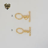 (mfin-55) Hallazgos llenos de oro - Fabricación de joyas (vendido por docena)