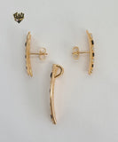 (1-6362) Gold Laminate - Zircon Set - BGO - Fantasy World Jewelry