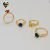 (1-3057-2) Gold Laminate - Zircon Ring - BGO