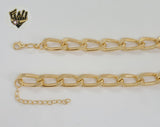 (1-5012) Gold Laminate - 10mm Open Link Chain - BGF
