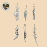 (2-1431) 925 Sterling Silver - Animal Pendants. - Fantasy World Jewelry