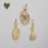 (1-2426) Gold Laminate Pendants - BGF